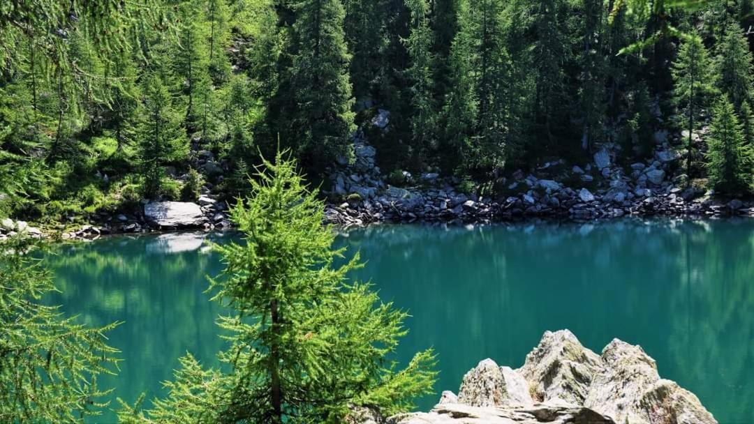 Mansarda Vista lago a Campodolcino Esterno foto