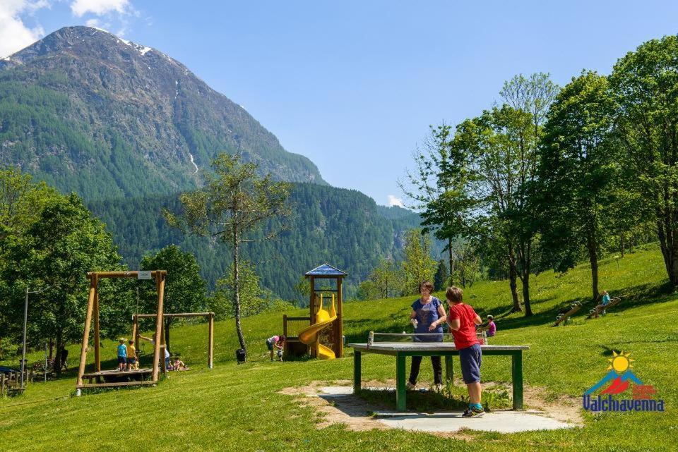 Mansarda Vista lago a Campodolcino Esterno foto
